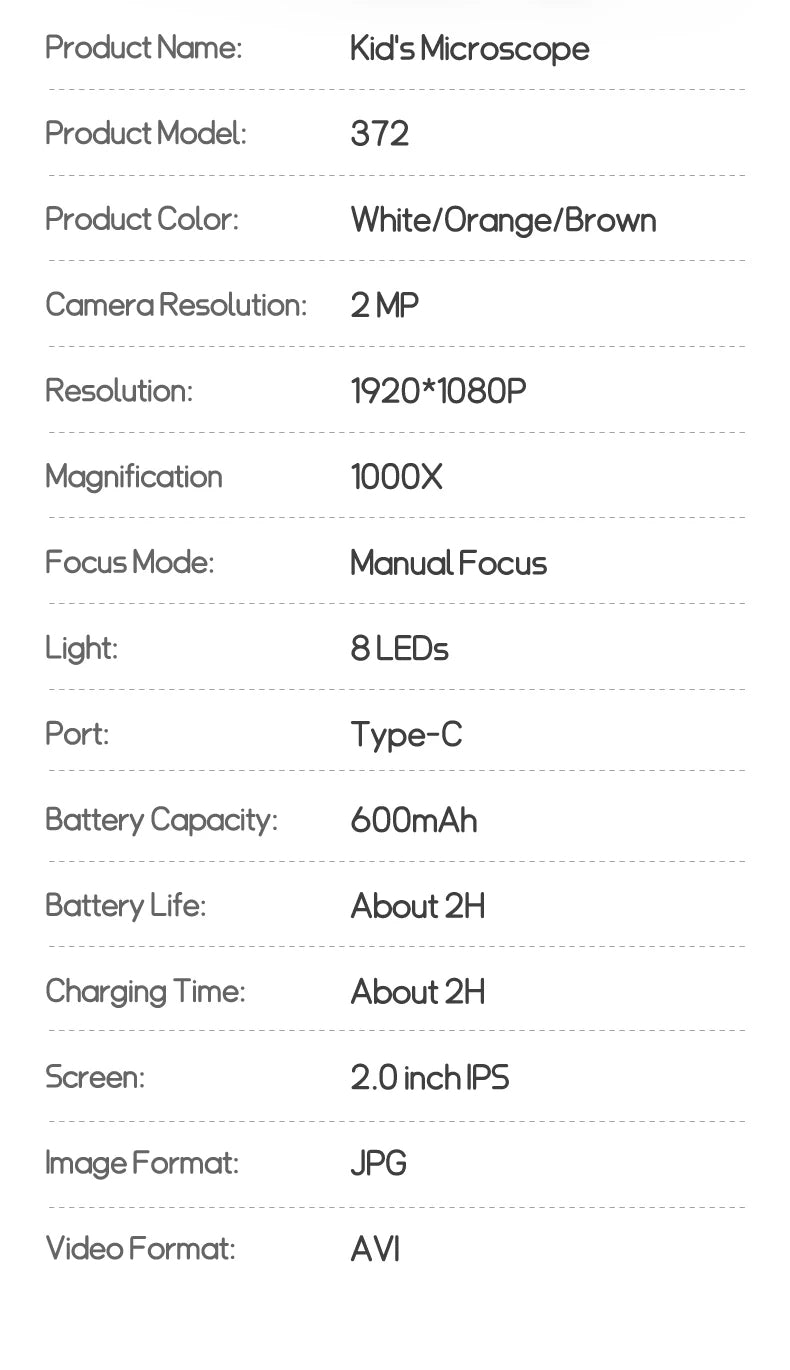 Vedauss™ Junior Microscope (STEM Learning)